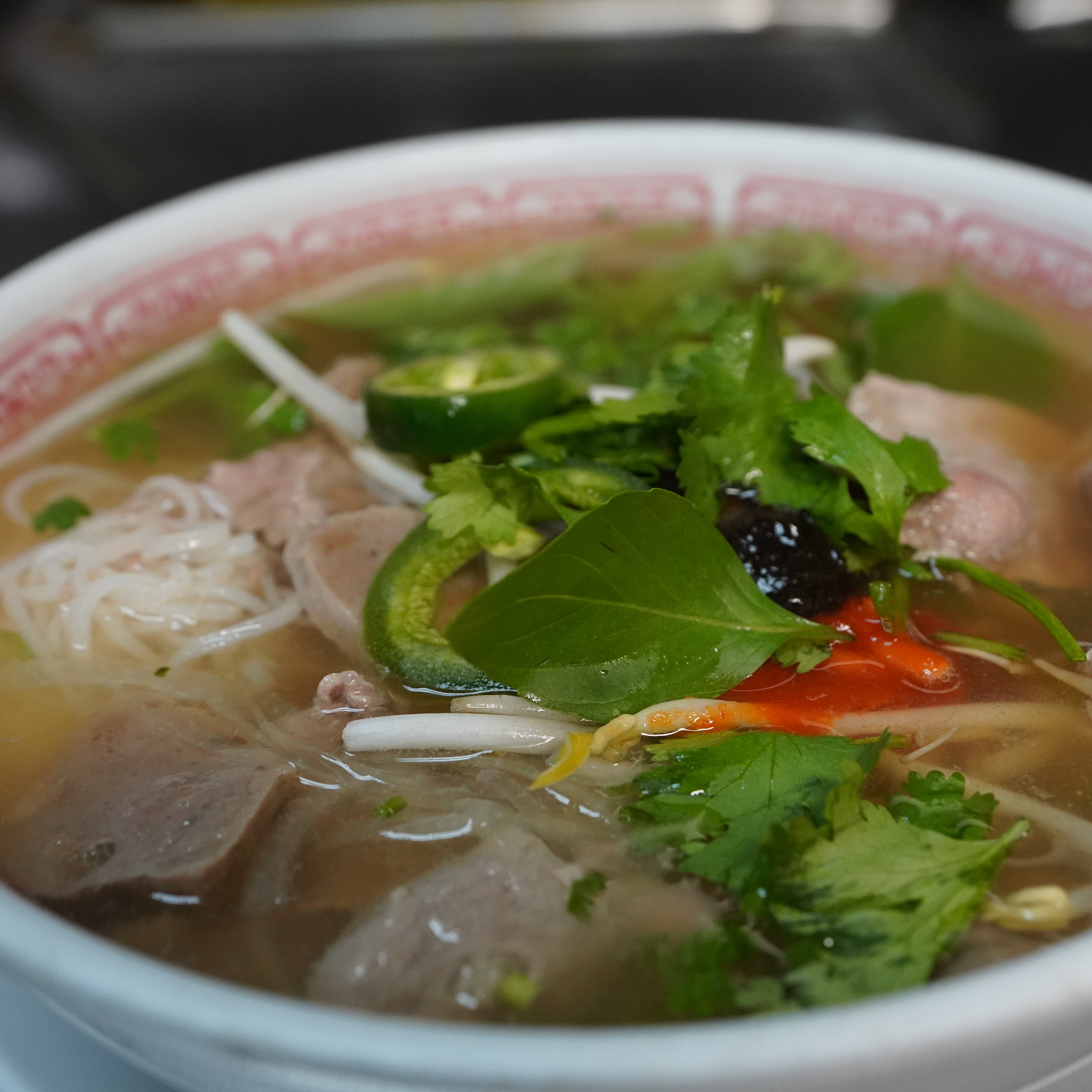Order Beef Pho' Noodle Soup food online from Red Pepper Chinese Restaurant store, RICHFIELD on bringmethat.com