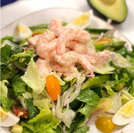 Order Shrimp Louie Salad Dinner food online from State Fare Houston store, Sugar Land on bringmethat.com