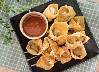 Order Fried Wonton(10) food online from Pearl Chinese Restaurant store, Raleigh on bringmethat.com