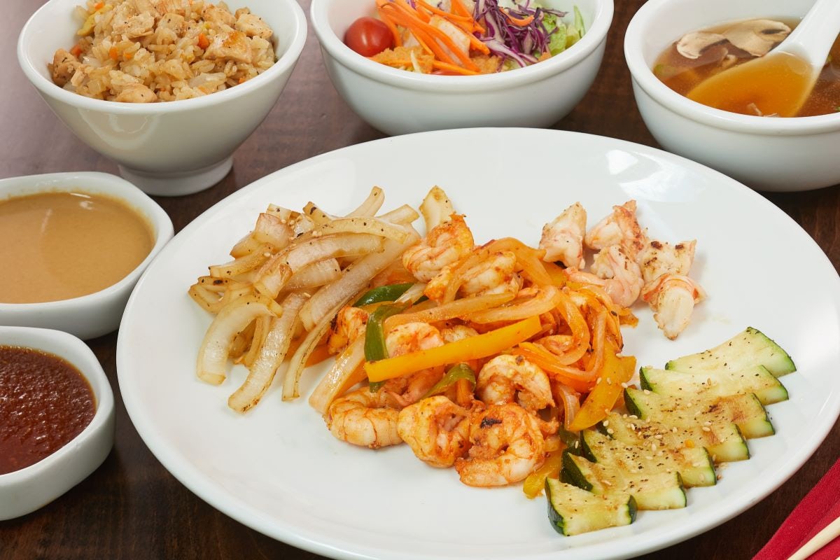 Order SPICY HIBACHI SHRIMP food online from Benihana store, Anchorage on bringmethat.com