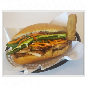 Order Banh Mi Grilled Chicken food online from 3 Pho Bowl 09 store, Schertz on bringmethat.com
