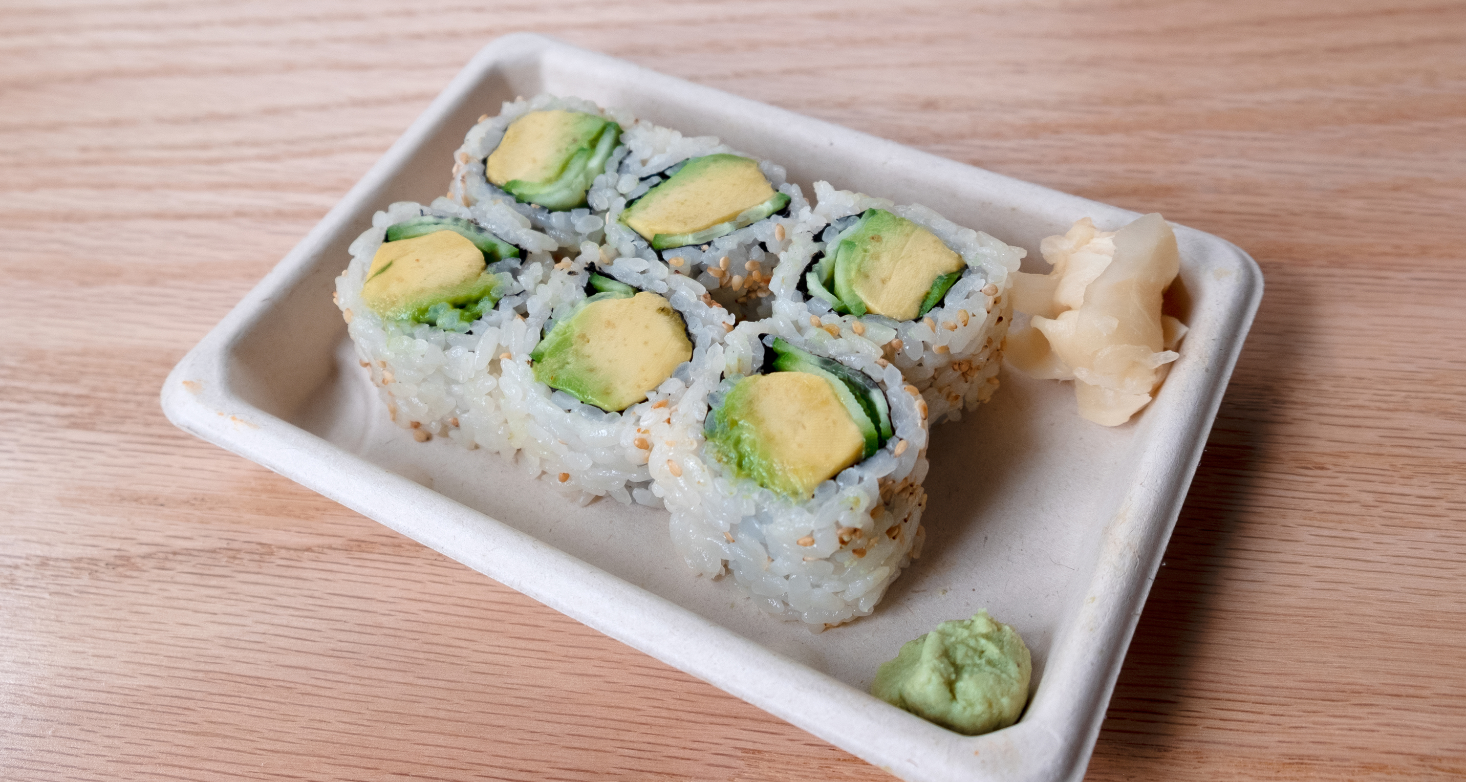 Order Avocado Cucumber Roll food online from Silver Rice store, Brooklyn on bringmethat.com