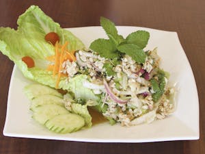 Order S21. Laab Salad food online from Amazing Thai Cuisine store, Broken Arrow on bringmethat.com