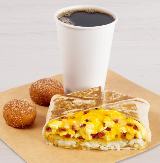 Order Breakfast Crunchwrap Combo food online from Taco Bell store, Lake Elsinore on bringmethat.com