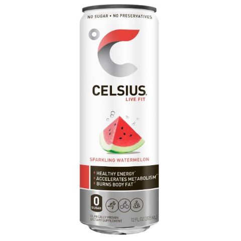Order Celsius Sparkling Watermelon 12oz food online from 7-Eleven store, Chicago on bringmethat.com