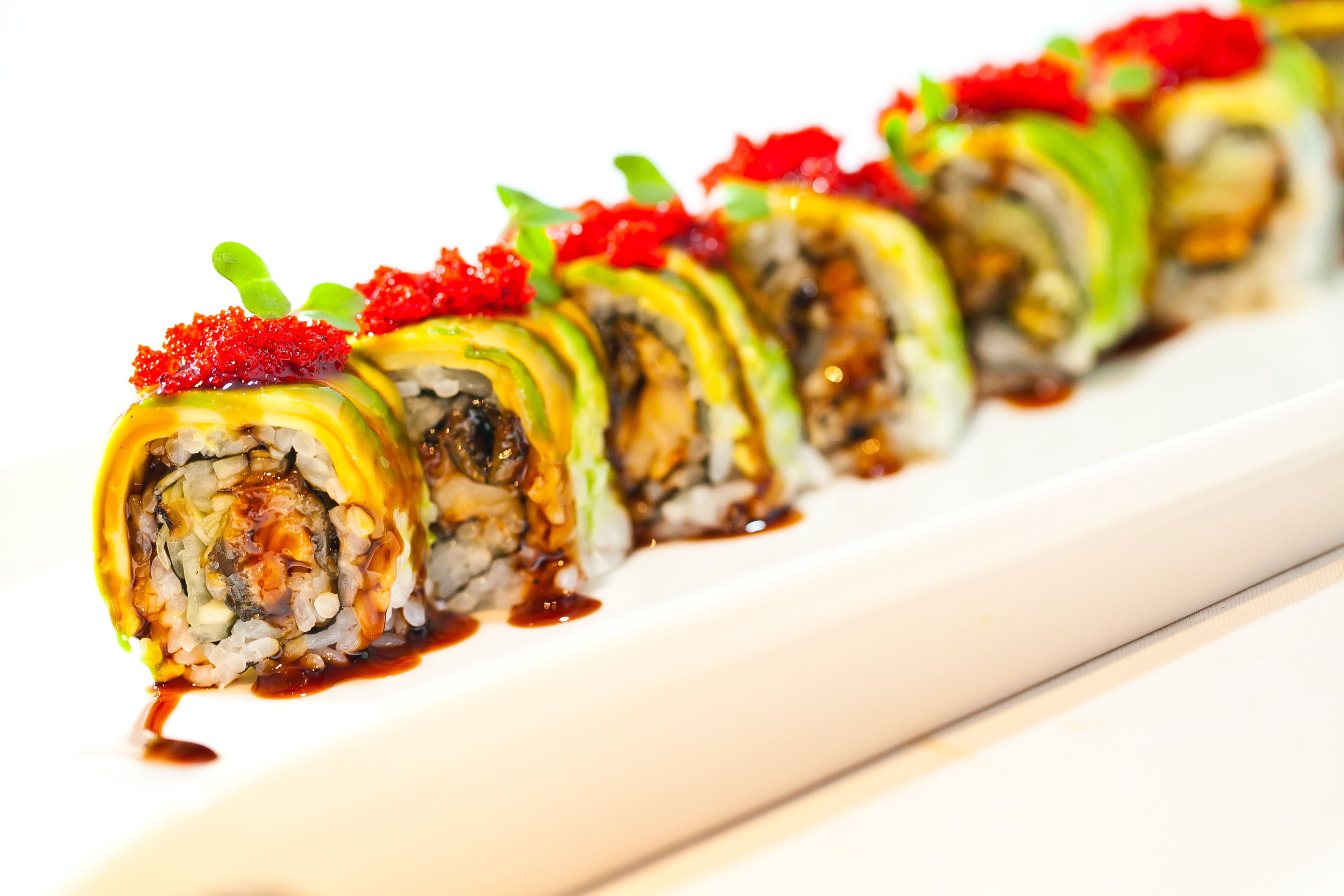 Order Dragon Roll food online from Fushimi - Staten Island store, Staten Island on bringmethat.com