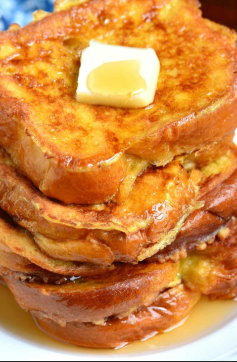 Order Three French Toast food online from Janik's Cafe store, Chicago on bringmethat.com