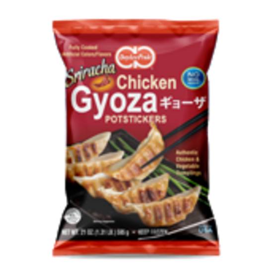 Order Day-Lee Pride - Sriracha Chicken Gyoza food online from IV Deli Mart store, Goleta on bringmethat.com