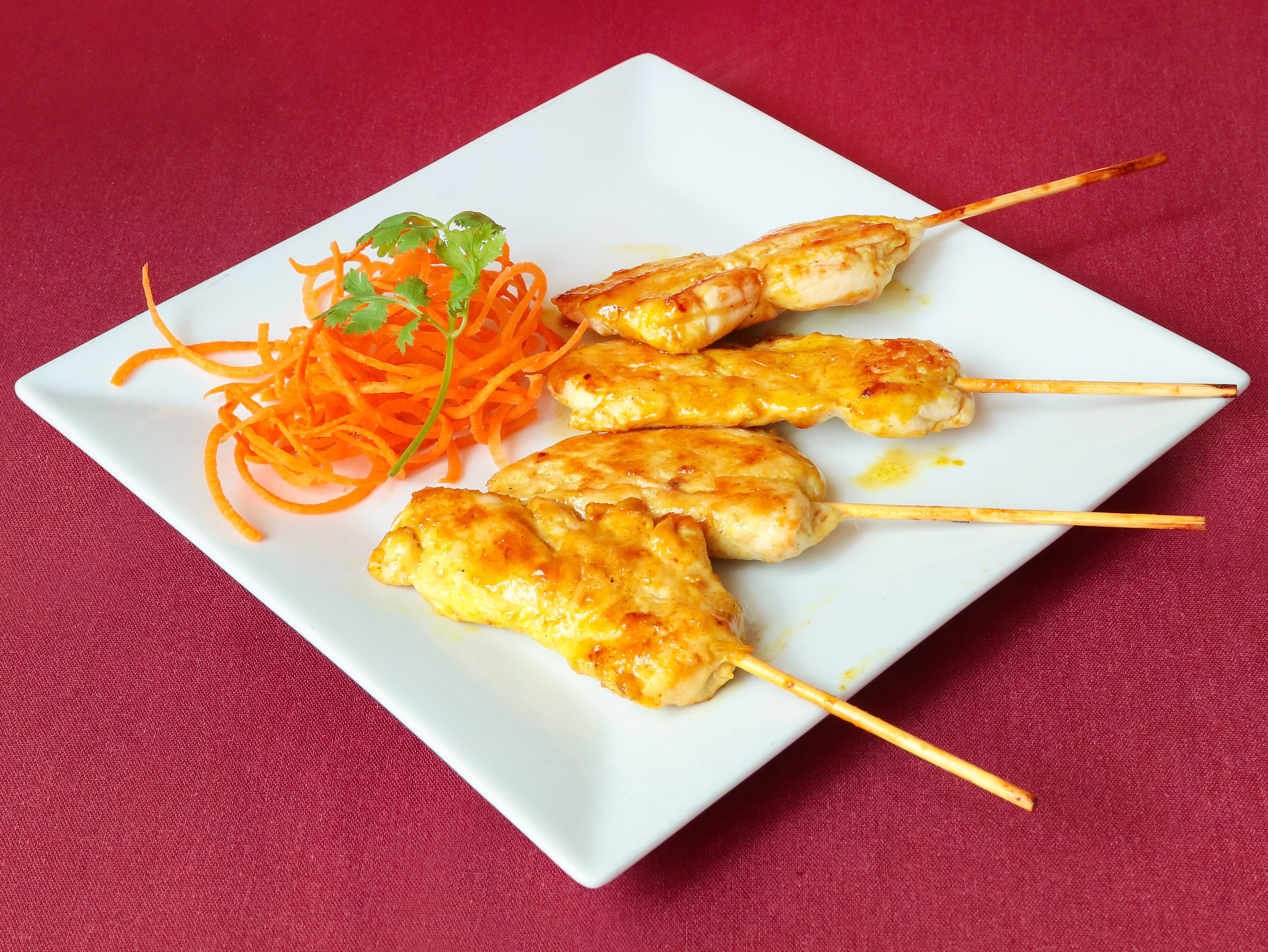 Order A10. Chicken Sa-tae food online from Touch Thai store, Bethlehem on bringmethat.com