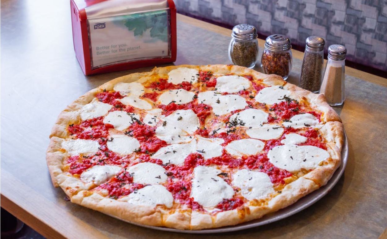 Order Margherita Specialty Pizza food online from Pizza Station store, Vernon on bringmethat.com