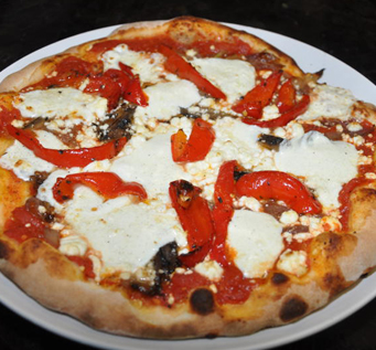 Order Grilled Vegetable Experience Pizza food online from Angelo's Ristorante store, Elmhurst on bringmethat.com