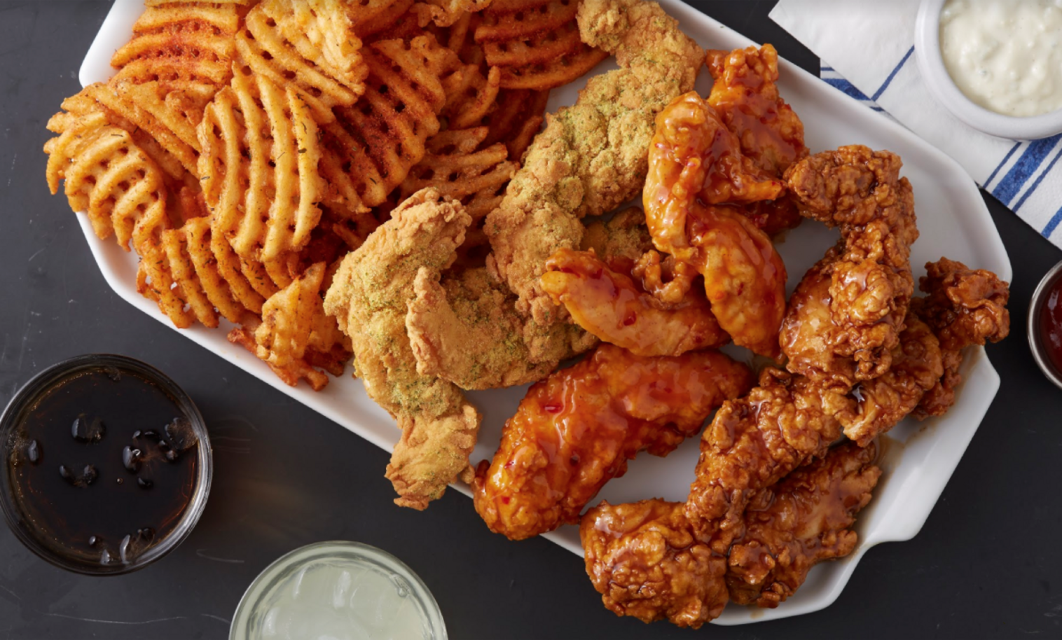 Order 16 Tender Meal food online from Wings Over Ithaca store, Ithaca on bringmethat.com