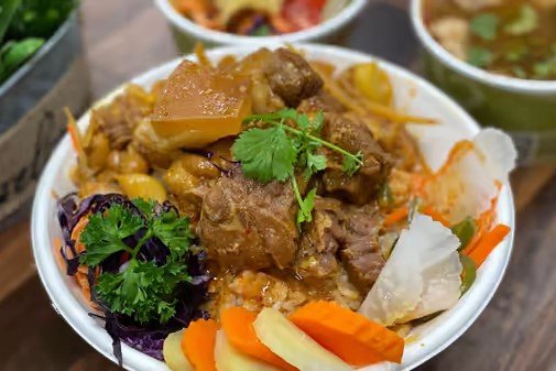 Order Chiang Mai Pork curry food online from Thai Taste Express store, Silver Spring on bringmethat.com