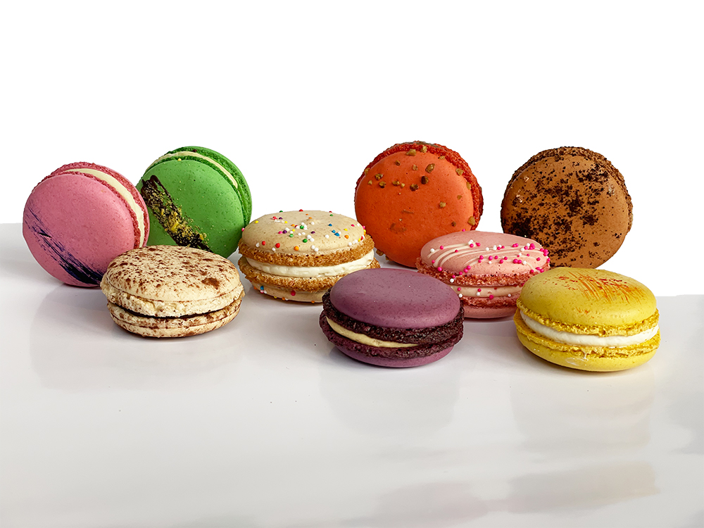 Order Bag of Fine French Macaroons food online from Leonidas Chocolate Cafe store, Evanston on bringmethat.com