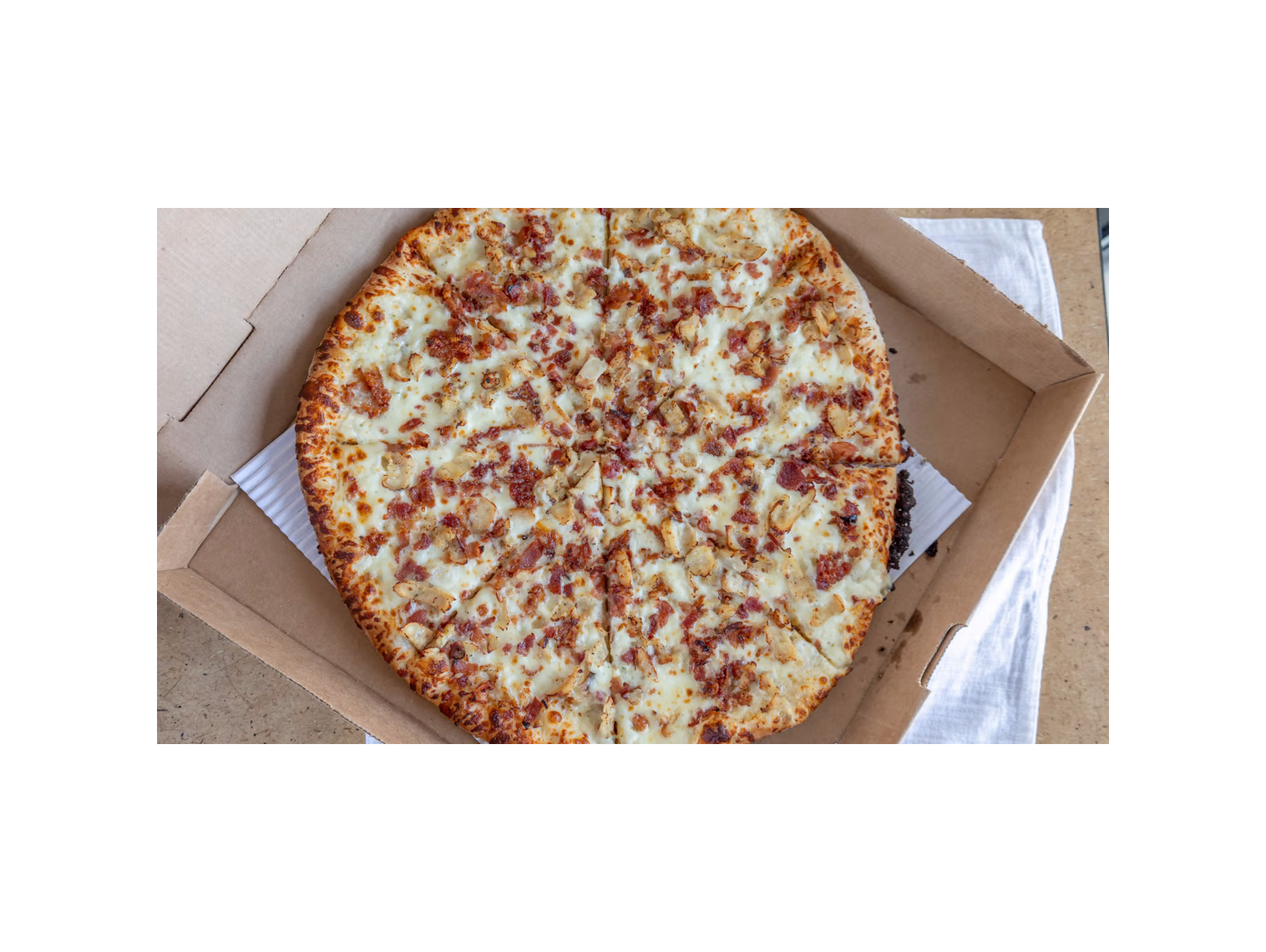Order Chicken Bacon Ranch (12") food online from Cousin Vinny's Pizza store, Dayton on bringmethat.com