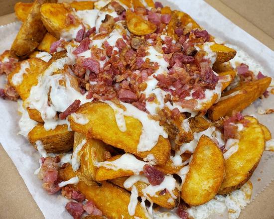 Order Truffle Bacon Cheese Fries      food online from Aroma Pizza store, Clinton on bringmethat.com