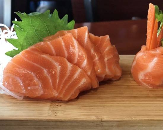 Order Salmon Sashimi food online from Sushi & Galbi store, San Diego on bringmethat.com