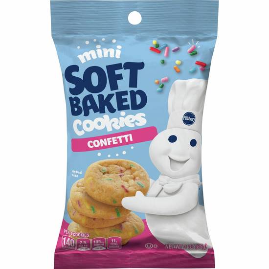 Order Pillsbury Mini Soft Baked Cookies - Confetti food online from IV Deli Mart store, Goleta on bringmethat.com