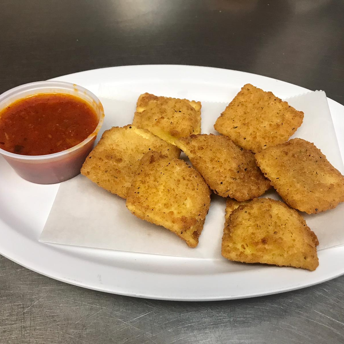 Order Fried Ravioli food online from Pizzarelli's Pizza store, Scarsdale on bringmethat.com