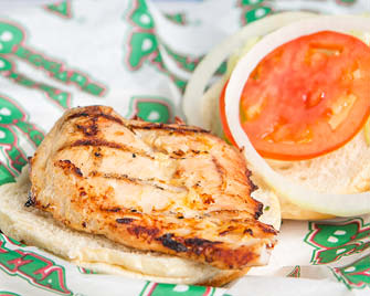 Order Grilled Chicken Sandwich food online from Beggars Pizza store, Blue Island on bringmethat.com