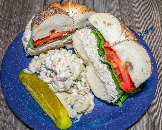 Order Tuna Salad Sandwich Delux food online from Bbs Bagels store, Alpharetta on bringmethat.com