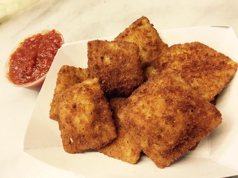 Order Toasted Ravioli - Small food online from Express Pizza store, Bedford on bringmethat.com