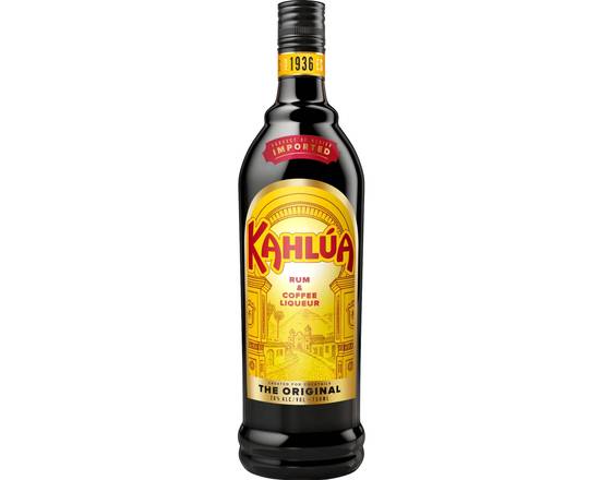 Order Kahlua, 750mL liqueur (20.0% ABV) food online from NEWBRIDGE WINES & SPIRITS CORP store, Levittown on bringmethat.com