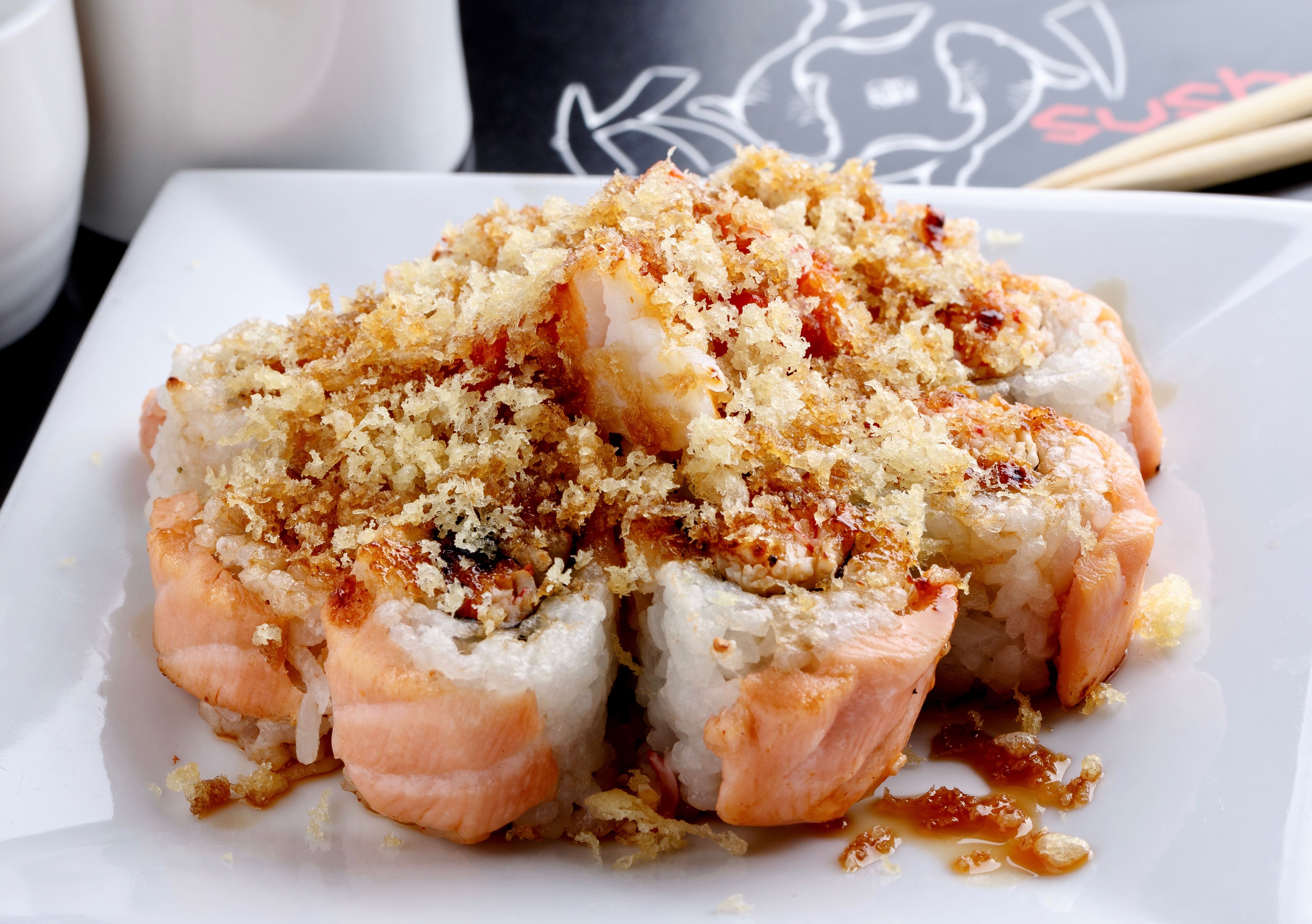 Order Volcano Roll food online from Koi Japanese Sushi Bar & Lounge store, Beaumont on bringmethat.com
