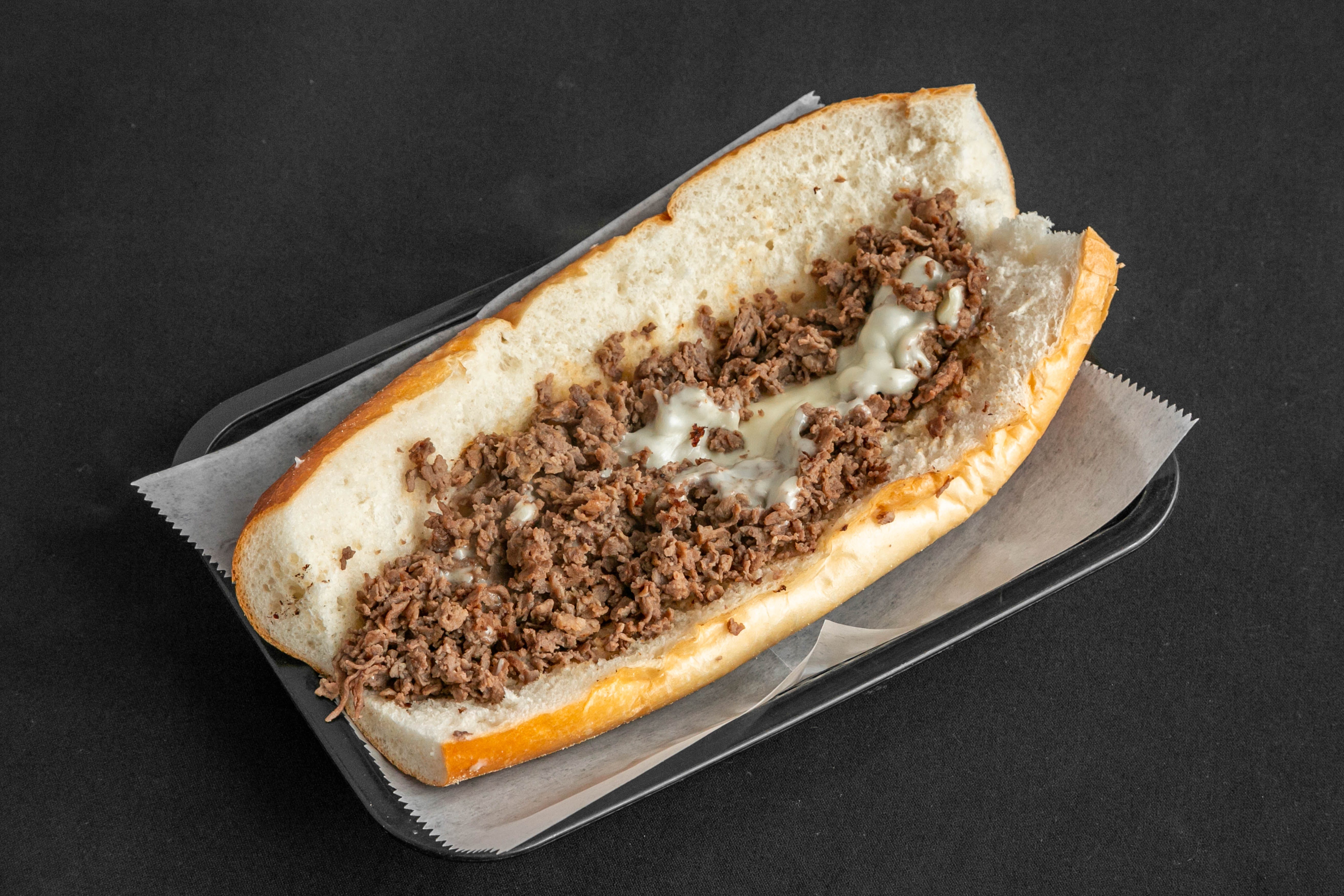 Order Cheesesteak - Regular food online from Nicos Pizza store, New Britain on bringmethat.com