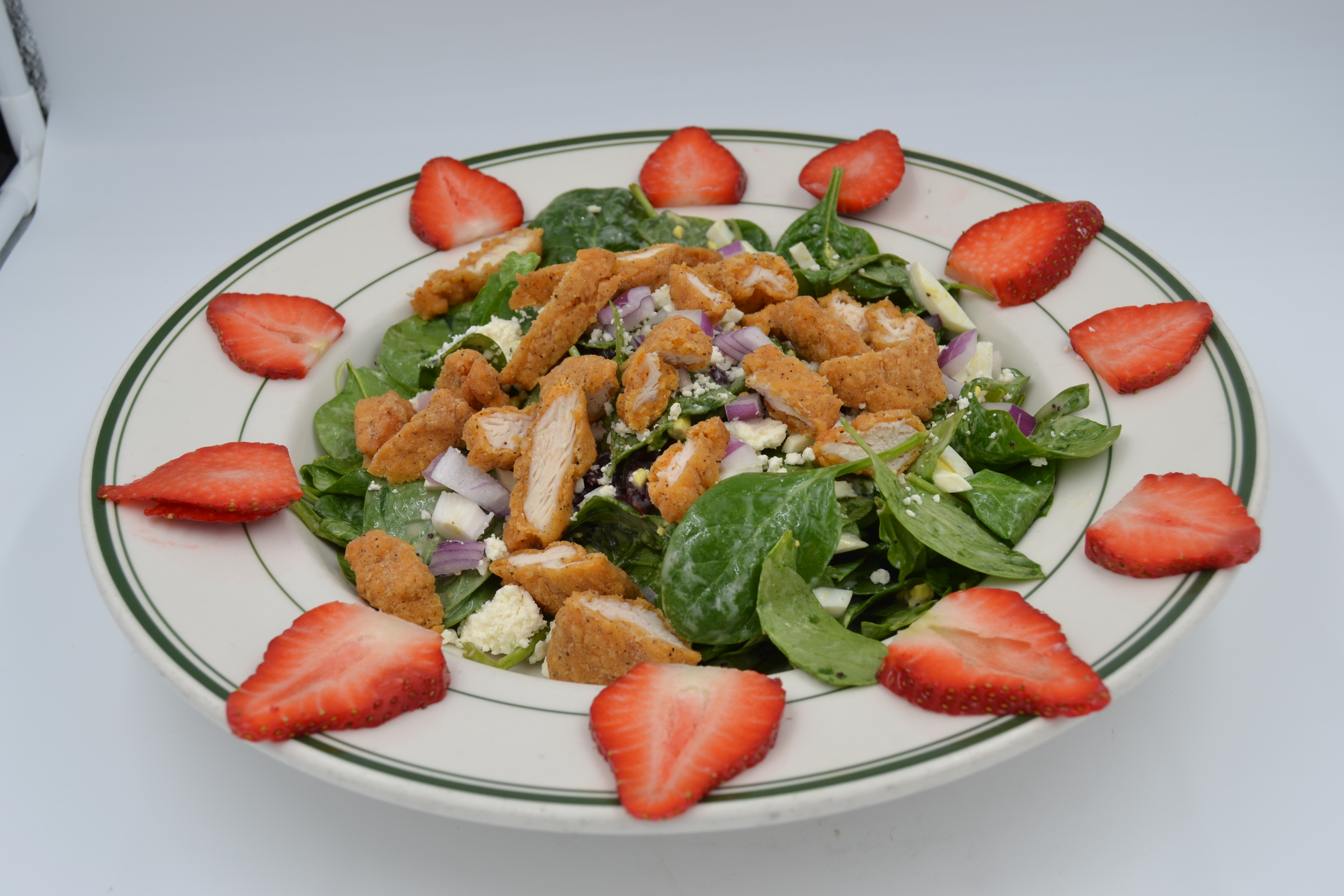 Order Spinach Salad food online from J & M store, Escondido on bringmethat.com