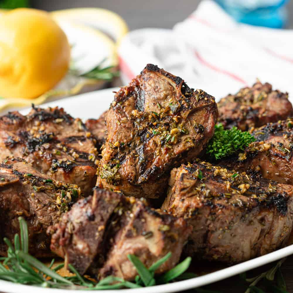 Order Lamb Loin Chops Entree (NEW ITEM) food online from Salam store, Chicago on bringmethat.com