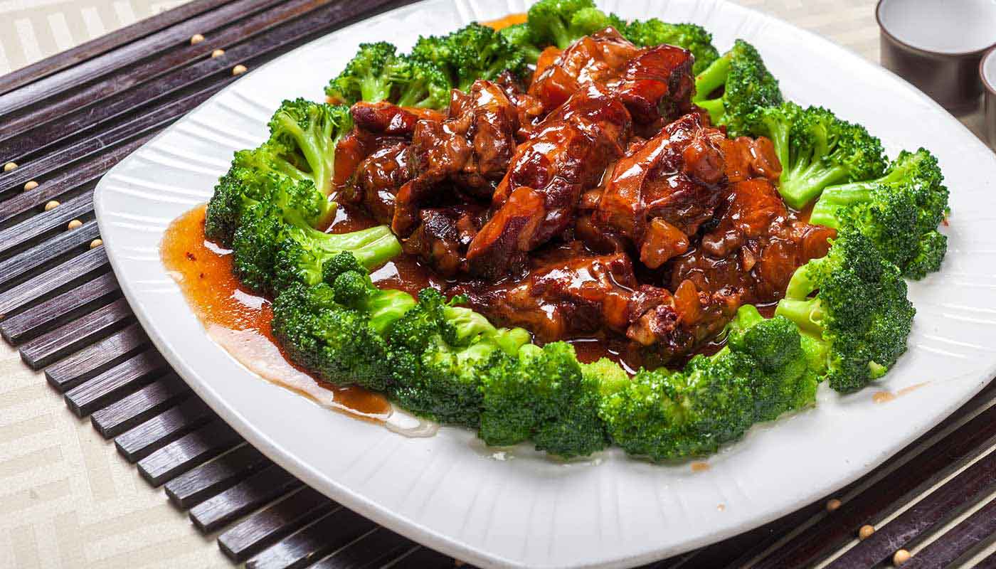 Order G20. Braised Pork Cartilage (紅燒豬軟骨) food online from Happy Harbor Cuisine store, Alhambra on bringmethat.com