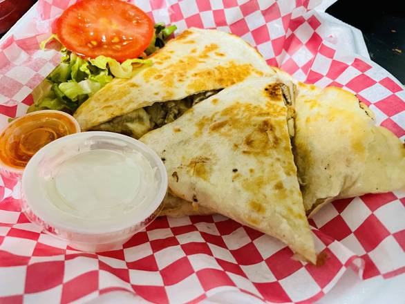 Order Quesadilla food online from M & M's Carnival Foods store, Midland on bringmethat.com