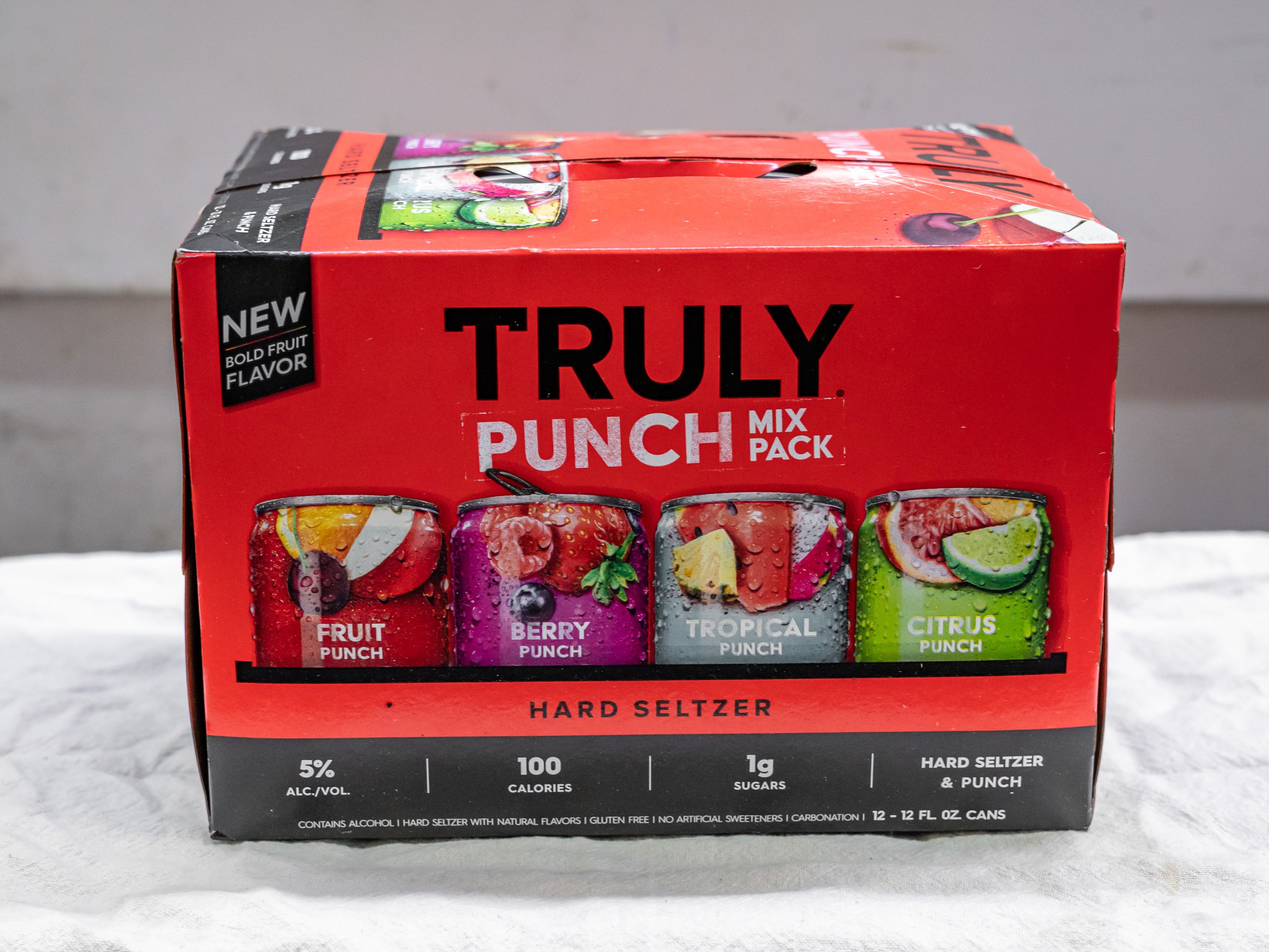 Order Truly Punch Mix Pack - 12pk (12oz) food online from Quentin Deli and Grocery store, Brooklyn on bringmethat.com