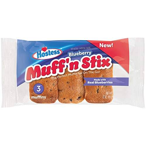 Order Hostess Blueberry Muffin Stick Single Serve, 3 count, 3 oz food online from Exxon Food Mart store, Port Huron on bringmethat.com