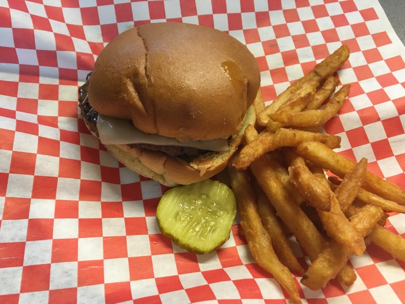 Order Kids Burger with Cheese Lunch food online from Cafe With Soul store, Doylestown on bringmethat.com