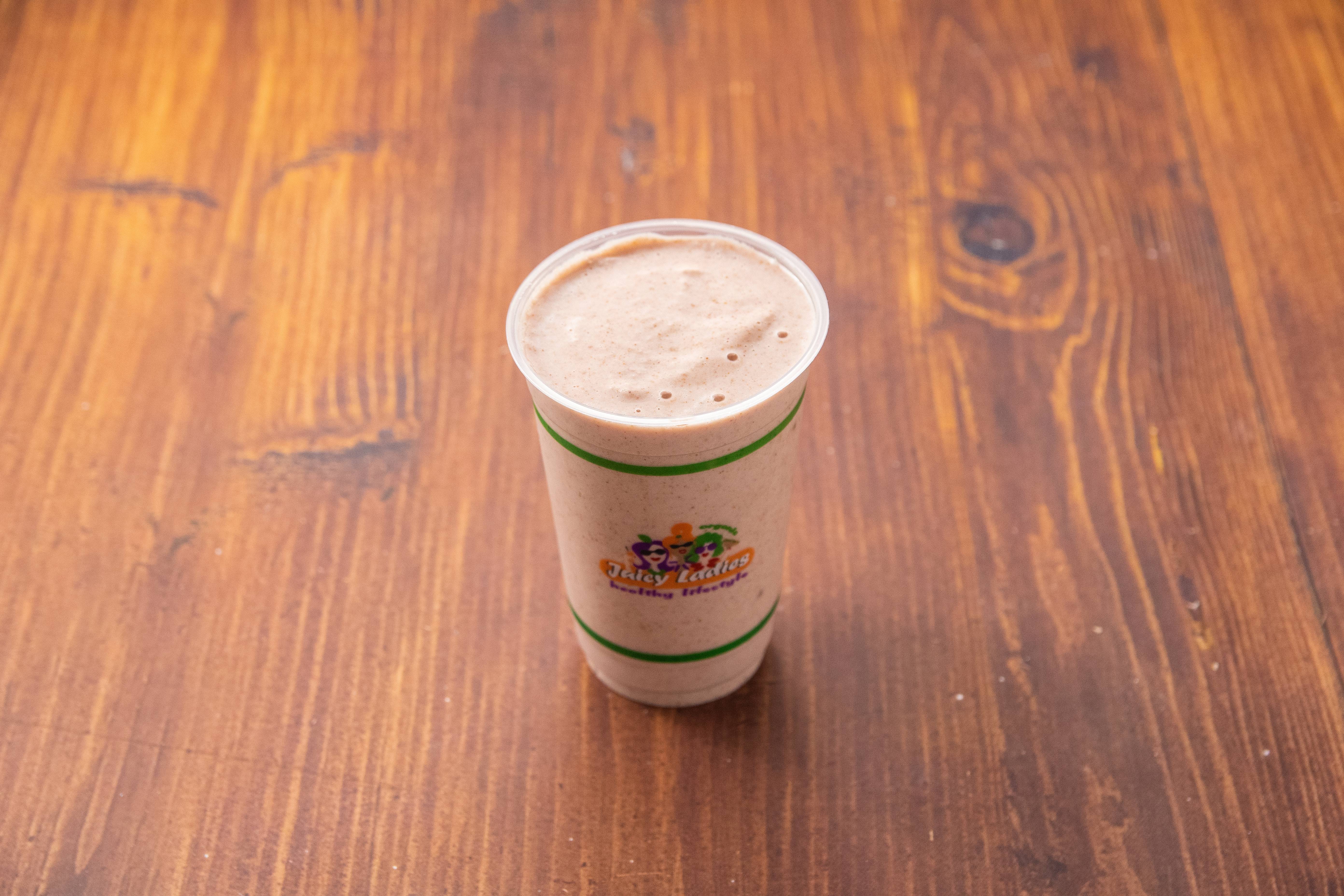 Order Strawberry Creamy Smoothie food online from Juicy Ladies Pacific Palisades store, Pacific Palisades on bringmethat.com