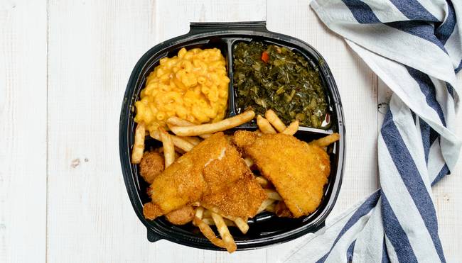 Order *Homestyle Fried Dinner food online from Bailey Seafood store, Buffalo on bringmethat.com