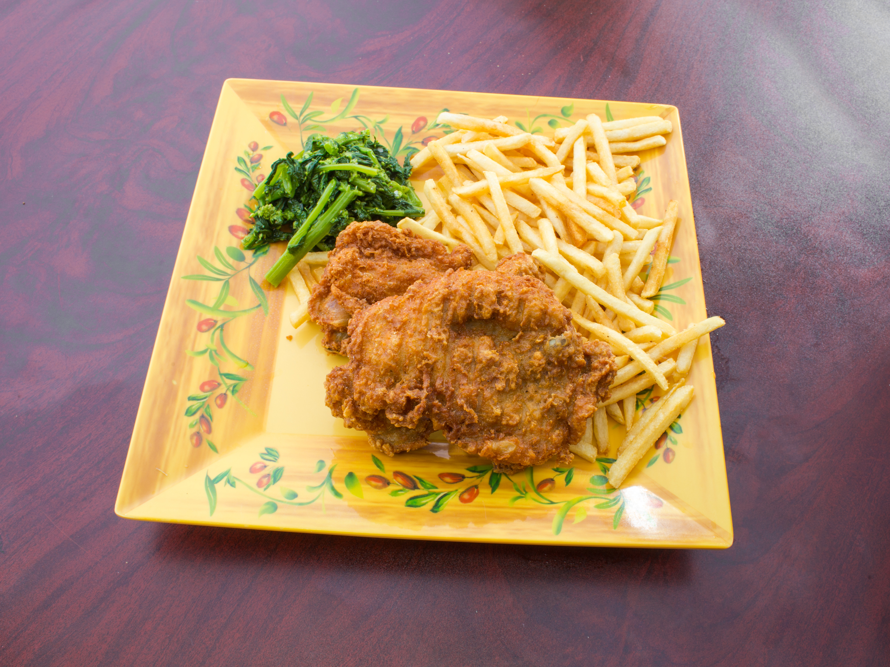 Order Honey fried chicken with french fries food online from Othello Deli store, Astoria on bringmethat.com
