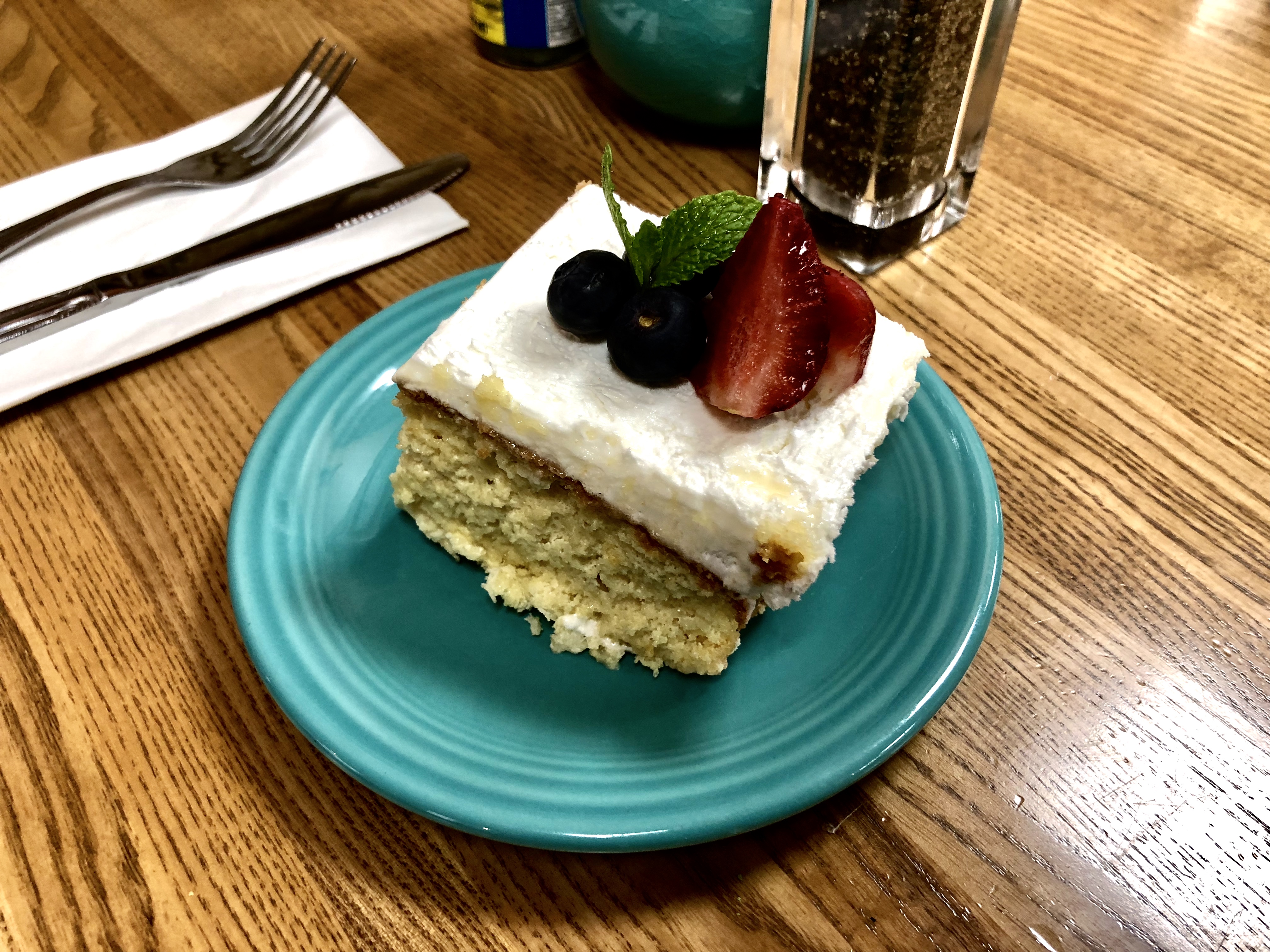 Order Tres Leches Cake food online from Tajin restaurant store, New York on bringmethat.com