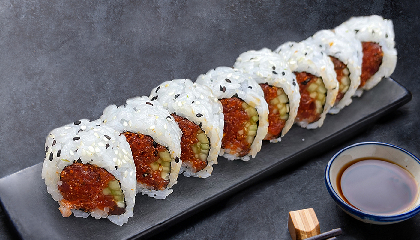 Order 30. Spicy Tuna Roll  food online from Ky Sushi store, Irvine on bringmethat.com