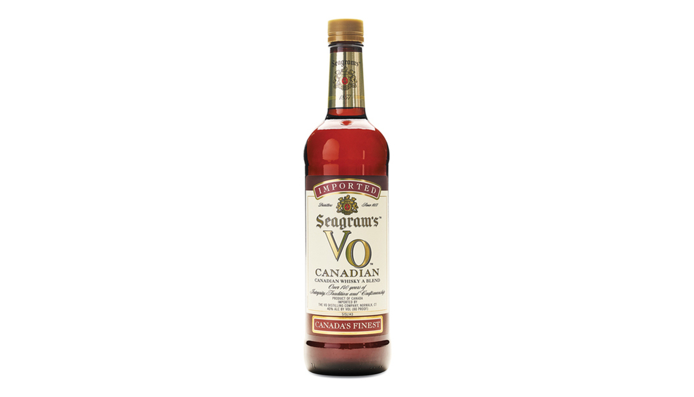 Order Seagram's VO Blended Canadian Whisky 750mL food online from Oak Knoll Liquor store, Santa Maria on bringmethat.com