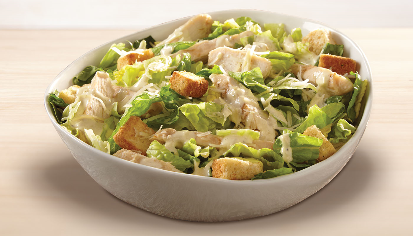 Order All Natural Grilled Chicken Caesar Salad (447cal) food online from QuickChek store, Goshen on bringmethat.com