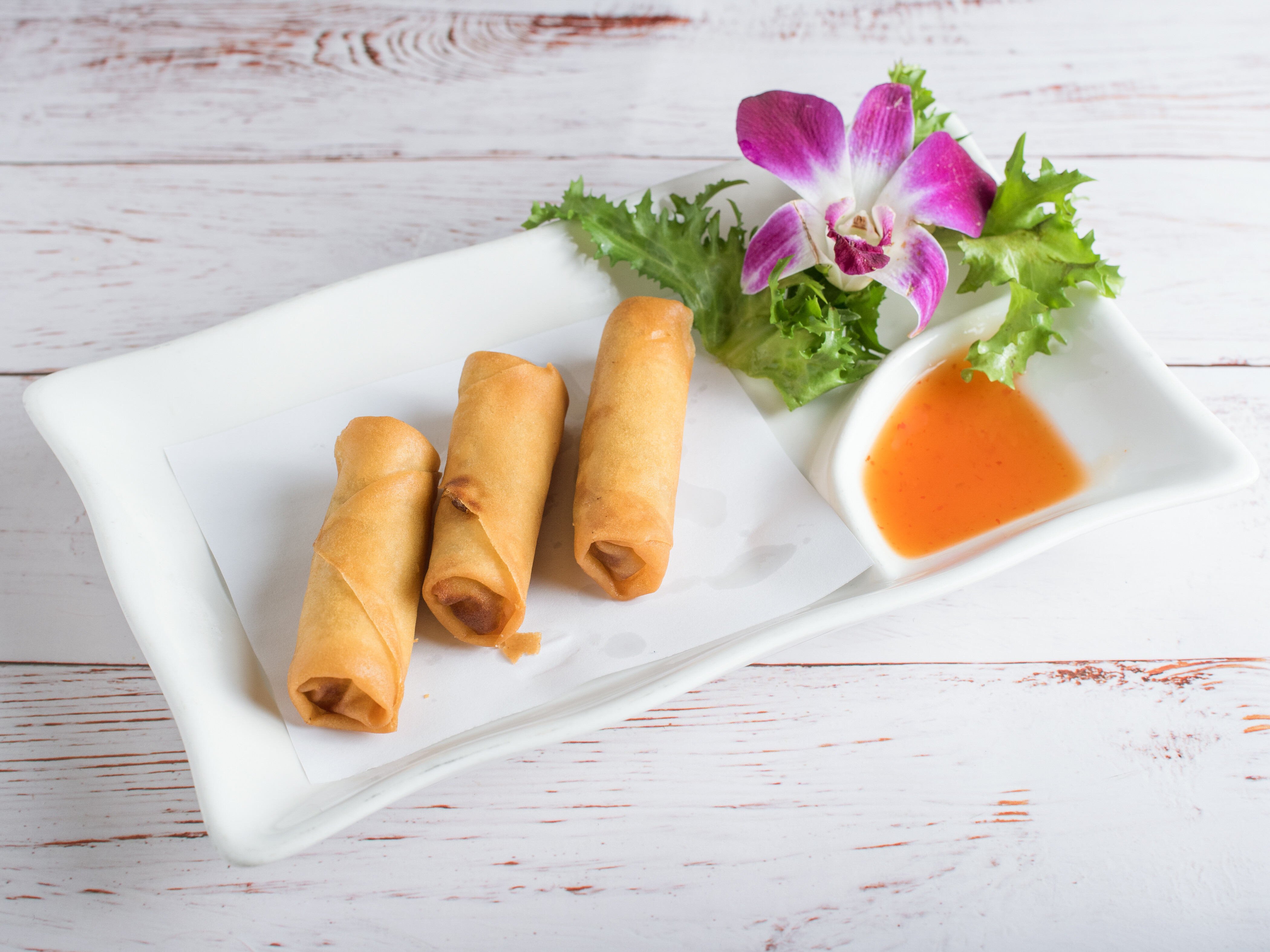 Order Japanese Spring Roll food online from Hana Japanese Steakhouse store, Albany on bringmethat.com