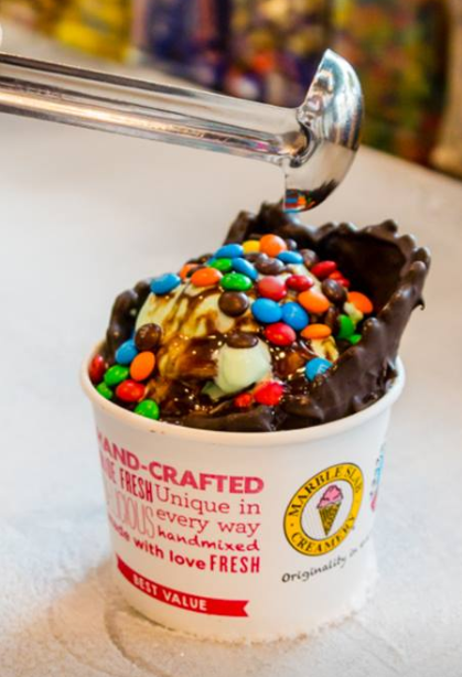 Order Small Ice Cream food online from Marble Slab Creamery store, Stafford on bringmethat.com