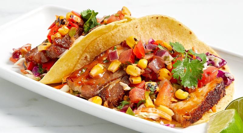 Order Crispy Pork Belly Street Tacos food online from Firebirds Wood Fired Grill store, North Wales on bringmethat.com