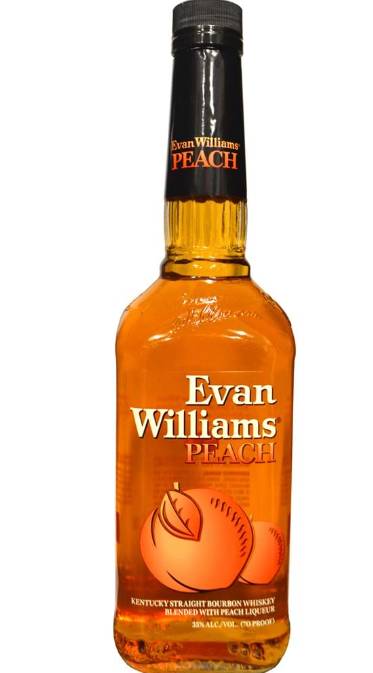 Order Evan Williams Peach | 750 ml Bottle food online from Windy City Liquor Market store, El Cajon on bringmethat.com