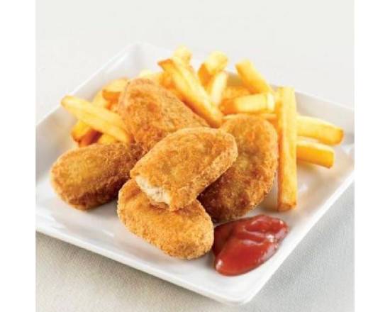 Order Chicken Nuggets (7 pcs) & Fries food online from Quickway Japanese Hibachi store, Gaithersburg on bringmethat.com