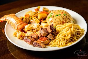 Order Angus Steak with Lobster food online from Royal Stix Restaurant store, Fayetteville on bringmethat.com