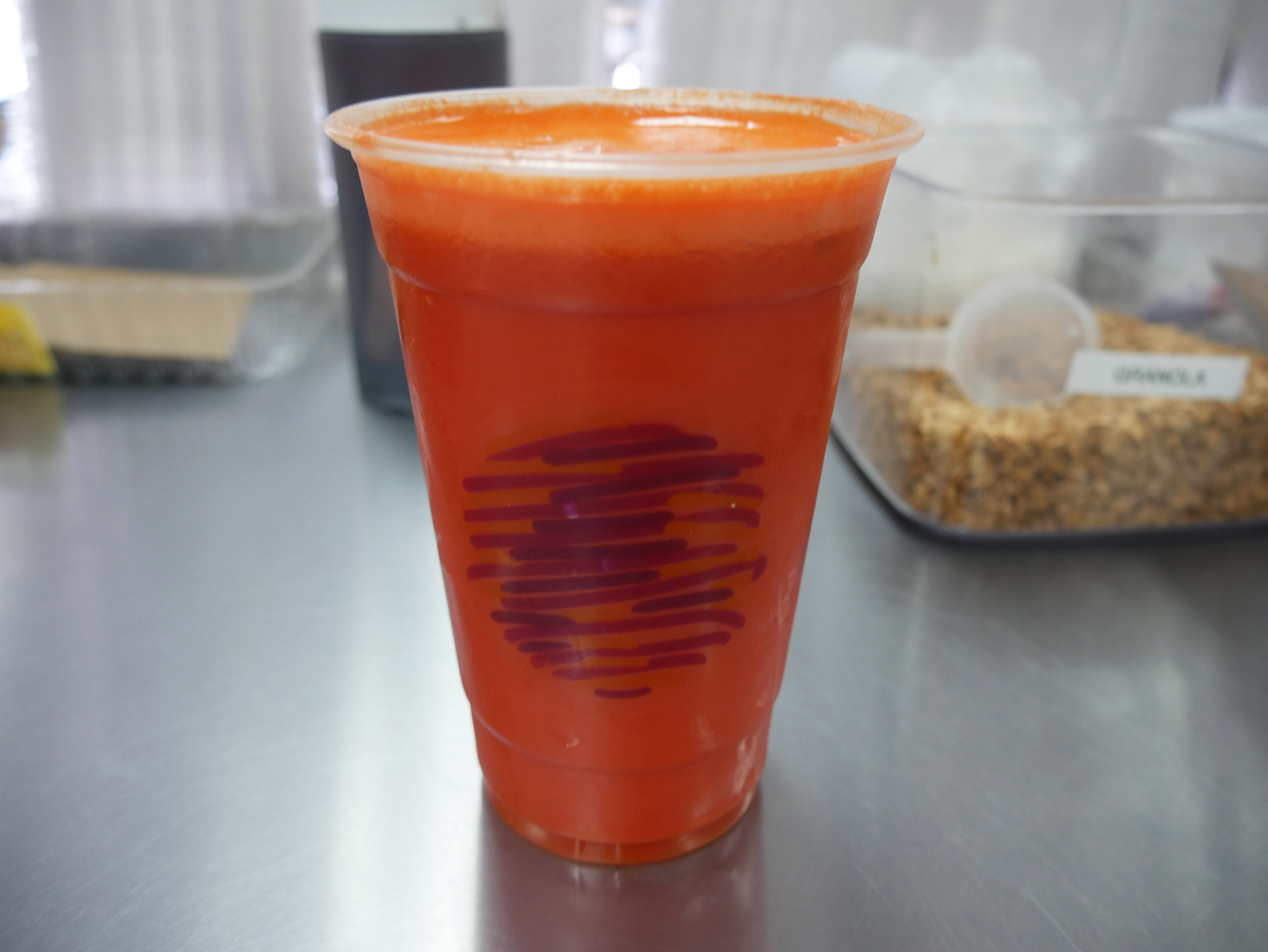 Order Carrot Juice food online from Mi Mundo De Sabores store, Sanger on bringmethat.com